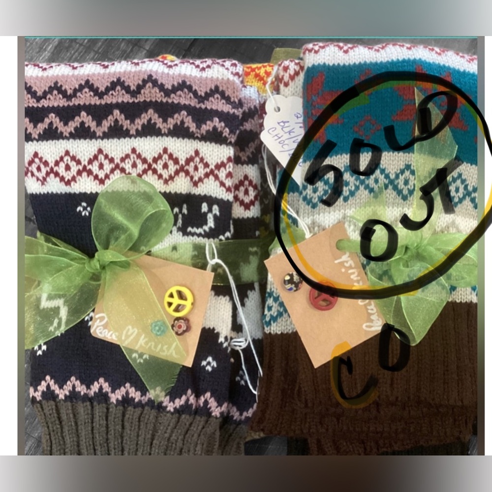 🌸🍁2 PACK Chunky Knit Leg Warmers - Picture 4 of 7